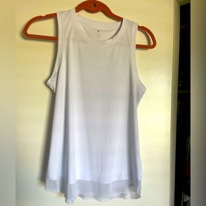 This is a loose athletic tank.